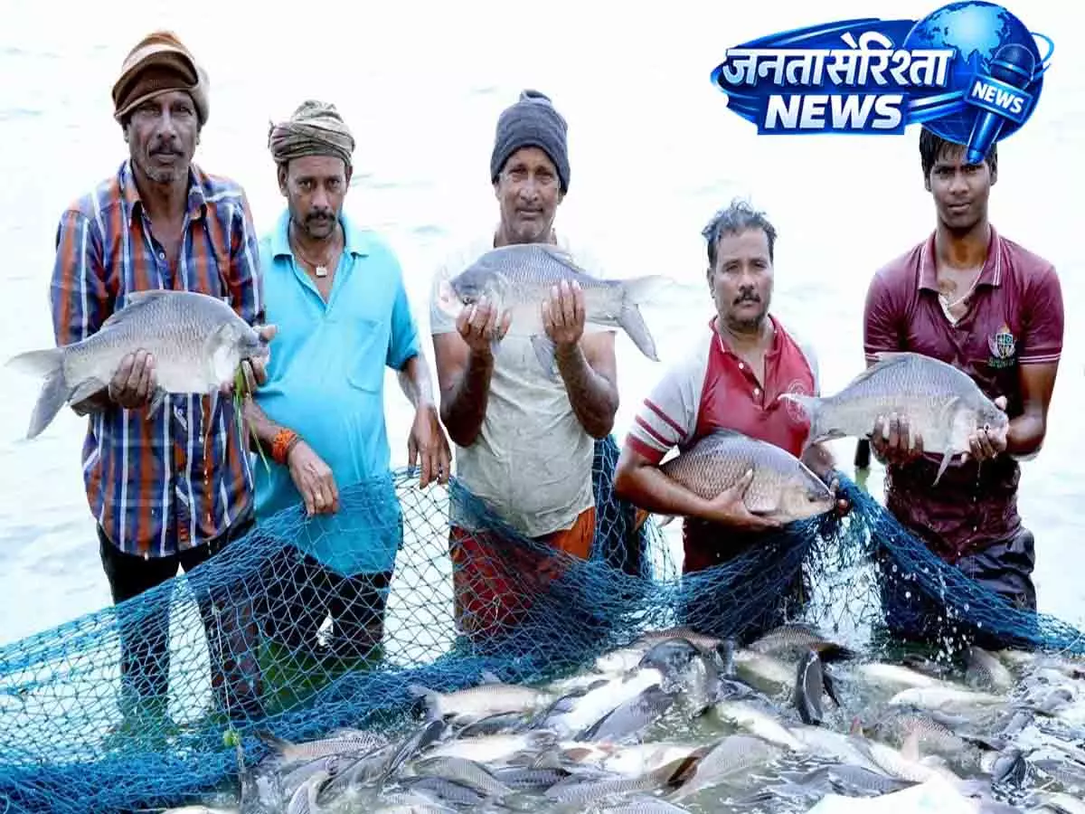 मछली उत्पादन में भारत का डंका: दुनिया में दूसरे नंबर पर, 8% योगदान मछली उत्पादन में भारत का डंका: दुनिया में दूसरे नंबर पर, 8% योगदान