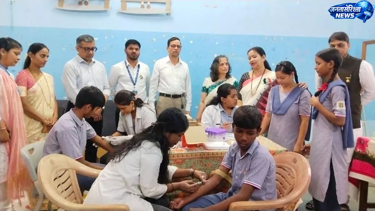 ठाणे के स्कूलों में छात्रों की हीमोग्लोबिनोपैथी स्क्रीनिंग शुरू ठाणे के स्कूलों में छात्रों की हीमोग्लोबिनोपैथी स्क्रीनिंग शुरू