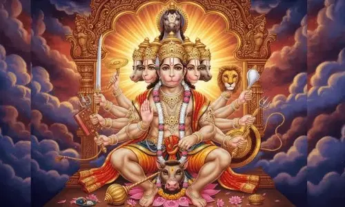 हनुमान जी ने क्यों धारण किया पंचमुखी रूप? यहाँ जान रहस्य हनुमान जी ने क्यों धारण किया पंचमुखी रूप? यहाँ जान रहस्य