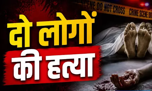 दो लोगों की हत्या, पत्नी पर दोस्त के साथ मिलकर पति और 4 साल के बेटे की हत्या का शक