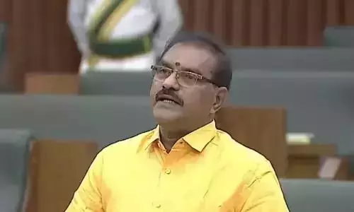 Andhra: वेलिगोंडा टनल-2 में हादसे में एक कर्मचारी की मौत Andhra: वेलिगोंडा टनल-2 में हादसे में एक कर्मचारी की मौत