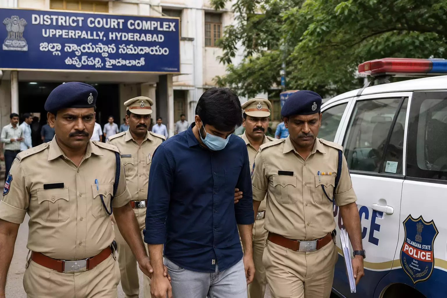 Telangana: अदालत ने ट्रेनी IPS अधिकारी की पुलिस कस्टडी मंज़ूर की Telangana: अदालत ने ट्रेनी IPS अधिकारी की पुलिस कस्टडी मंज़ूर की