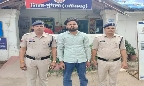 सरकारी पाइप चोरी का मुख्य सरगना रायपुर से गिरफ्तार