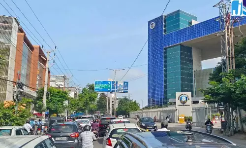 Telangana: बंजारा हिल्स में KBR पार्क वन-वे सिस्टम शुरू होने से ट्रैफिक जाम