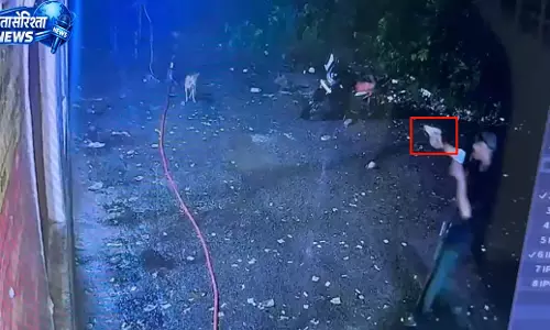 CG: शराब दुकान में गार्ड पर गोली चलकर आरोपी फरार CG: शराब दुकान में गार्ड पर गोली चलकर आरोपी फरार
