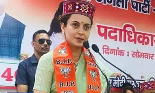 कांग्रेस पर भड़कीं कंगना बोलीं भाजपा विरोध से आगे बढ़ गई पार्टी
