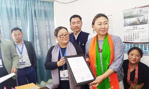 फंगनों को बीजेपी का राष्ट्रीय सचिव नियुक्त किया गया फंगनों को बीजेपी का राष्ट्रीय सचिव नियुक्त किया गया