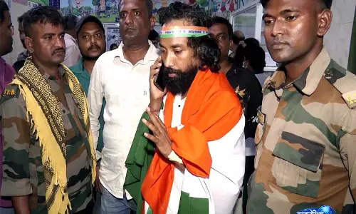 खराब मौसम के कारण Jharkhand के छात्र की आभार यात्रा स्थगित