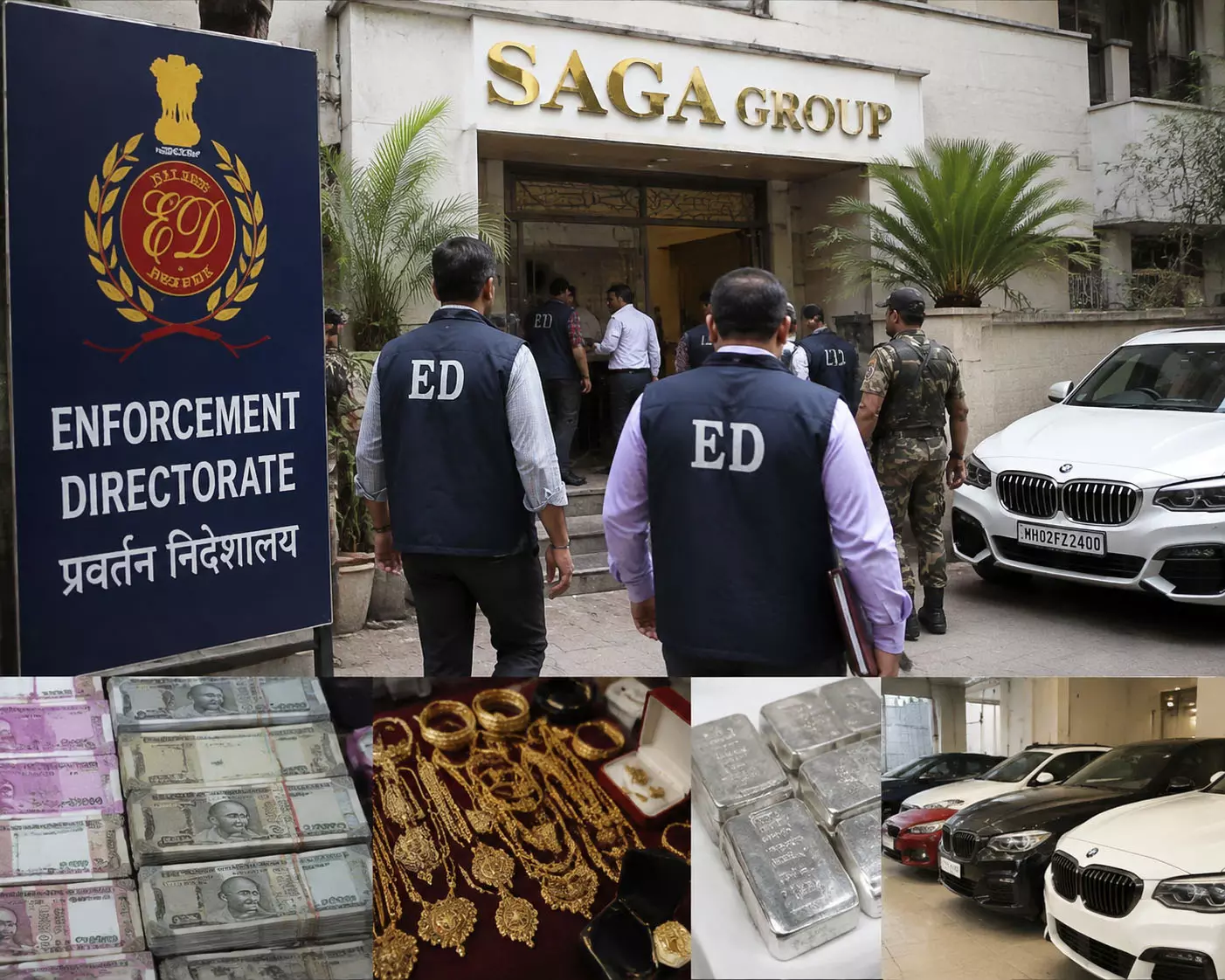 10 हजार करोड़ के पोंजी घोटाले में ED की बड़ी कार्रवाई, SAGA ग्रुप से जुड़े ठिकानों पर छापेमारी 10 हजार करोड़ के पोंजी घोटाले में ED की बड़ी कार्रवाई, SAGA ग्रुप से जुड़े ठिकानों पर छापेमारी
