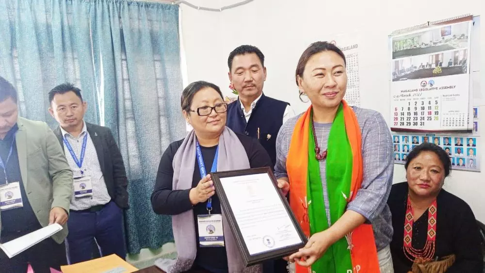 फंगनों को बीजेपी का राष्ट्रीय सचिव नियुक्त किया गया फंगनों को बीजेपी का राष्ट्रीय सचिव नियुक्त किया गया