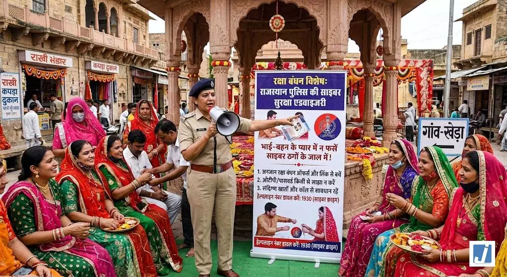 रक्षाबंधन से पहले राजस्थान पुलिस की साइबर एडवाइजरी रक्षाबंधन से पहले राजस्थान पुलिस की साइबर एडवाइजरी