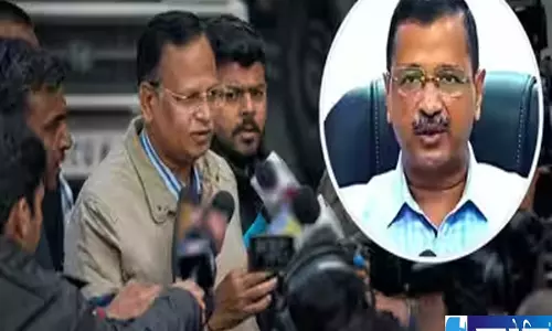 जैन की गिरफ्तारी से गरमाई सियासत केजरीवाल ने BJP पर साधा निशाना