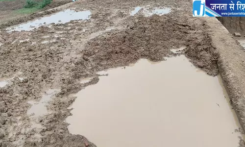 उन्चेहरा में चार महीने में जर्जर हुई पुलिया, निर्माण की गुणवत्ता पर उठे सवाल