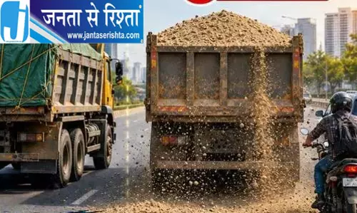 खुले में रेत ले जाने वालों पर सख्ती, साइबराबाद ट्रैफिक पुलिस ने जारी की एडवाइजरी