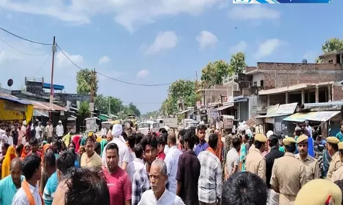 मौत के बाद भड़का गुस्सा न्याय की मांग को लेकर घंटों जाम रहा हाईवे