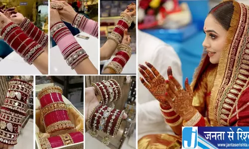 दुल्हन की खूबसूरती बढ़ाएंगे ये चूड़ी सेट लेटेस्ट डिजाइन पर डालें नजर