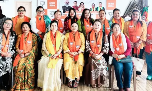 महिला मोर्चा ने संभाला मोर्चा बैठक में कार्यों की समीक्षा और रणनीति तैयार
