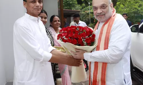 अमित शाह ने नित्यानंद राय से की शिष्टाचार मुलाकात, दिल्ली में आवास पर पहुंचे गृह मंत्री अमित शाह ने नित्यानंद राय से की शिष्टाचार मुलाकात, दिल्ली में आवास पर पहुंचे गृह मंत्री