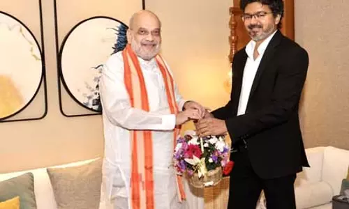 चेन्नई पहुंचे गृह मंत्री अमित शाह