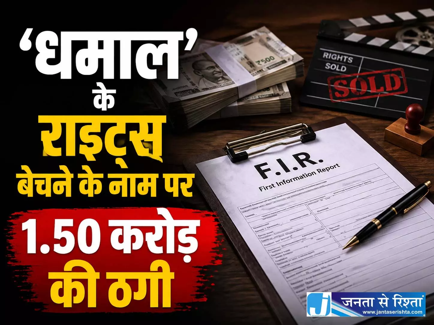 धमाल के राइट्स बेचने के नाम पर 1.50 करोड़ की ठगी, निर्देशक और निर्माता के खिलाफ केस दर्ज धमाल के राइट्स बेचने के नाम पर 1.50 करोड़ की ठगी, निर्देशक और निर्माता के खिलाफ केस दर्ज