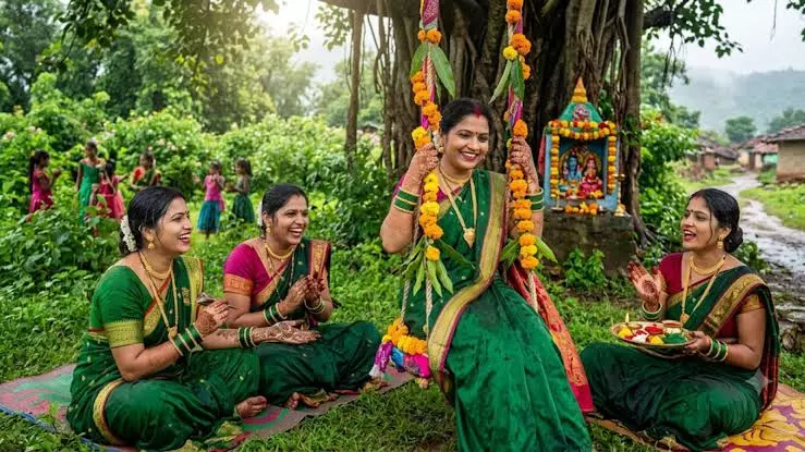 सुहागिनों का खास पर्व कजरी तीज नीम के पेड़ की पूजा से मिलती है शुभ कृपा सुहागिनों का खास पर्व कजरी तीज नीम के पेड़ की पूजा से मिलती है शुभ कृपा