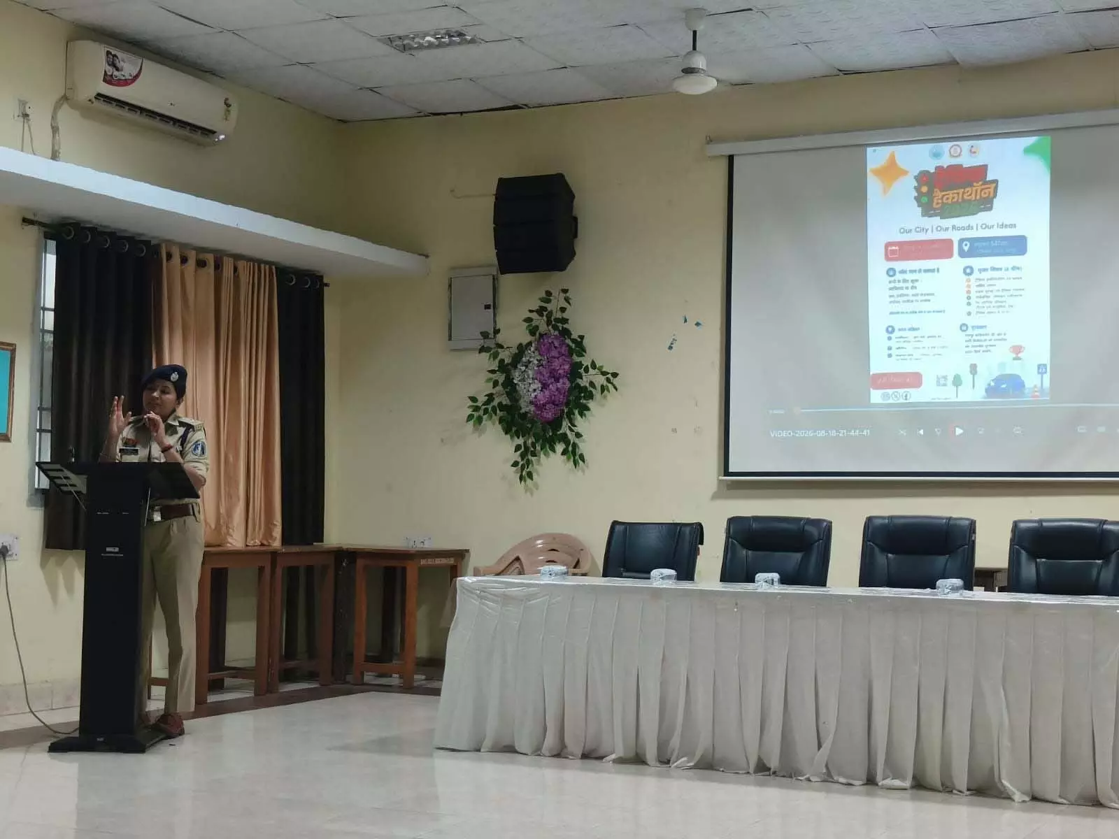छात्राओं को ट्रैफिक हैकाथॉन-2026 में नवाचार के लिए किया प्रेरित छात्राओं को ट्रैफिक हैकाथॉन-2026 में नवाचार के लिए किया प्रेरित