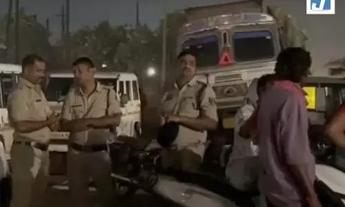 क्रेन से लोहे की प्लेट गिरी, भिलाई के प्लांट में काम कर रहे मजदूर की मौत, हंगामा हुआ