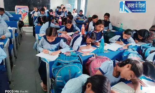 Yamunanagar छात्रों ने चित्रकारी से दिया स्वच्छता संदेश