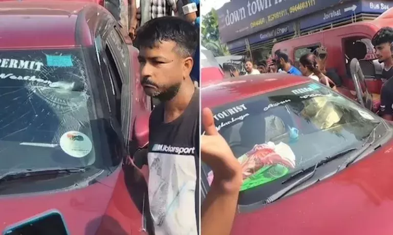 असम-मेघालय सीमा पर तनाव: जोरबाट में मेघालय की गाड़ियां रोकी गईं