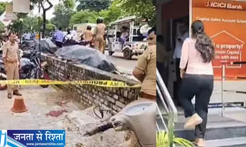 गोमतीनगर में डबल मर्डर से सनसनी बैंक अधिकारी पत्नी और बहन को गोली मार खुदकुशी
