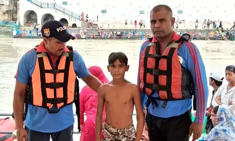 Haridwar: 10 वर्षीय जायरीन को समय रहते बचाया, पीएसी आपदा राहत दल की त्वरित कार्रवाई