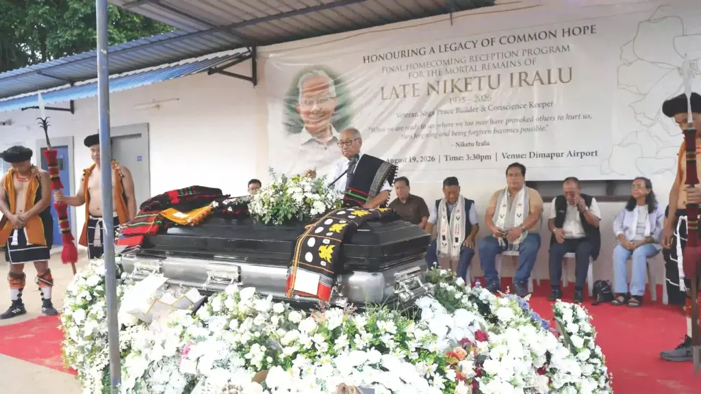 निकेटु इरालू को श्रद्धांजलि: दीमापुर में जनता ने दी विदाई
