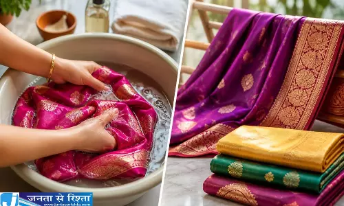 साड़ी सूट की चमक रहे बरकरार घर पर धोने के आसान घरेलू उपाय