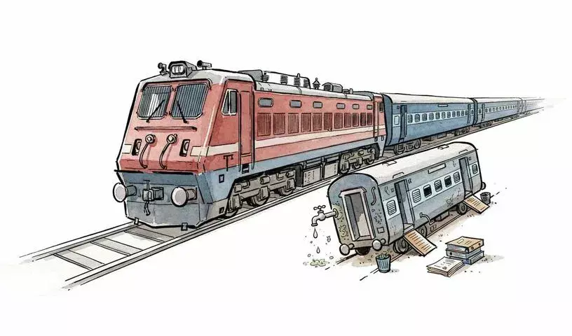 भारतीय रेलवे—बुनियादी सुविधाओं का अभाव भारतीय रेलवे—बुनियादी सुविधाओं का अभाव