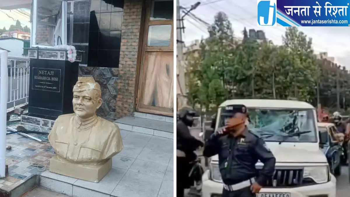 शिलांग में KSU की बाइक रैली हिंसक कई जगह तोड़फोड़ और आगजनी शिलांग में KSU की बाइक रैली हिंसक कई जगह तोड़फोड़ और आगजनी