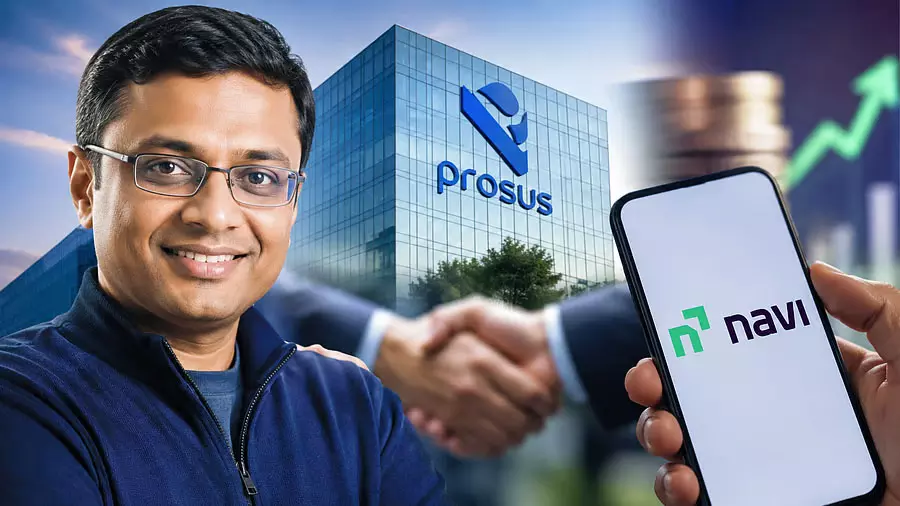 सचिन बंसल की Navi ने Prosus से जुटाए 100 मिलियन डॉलर IPO से पहले बड़ा निवेश सचिन बंसल की Navi ने Prosus से जुटाए 100 मिलियन डॉलर IPO से पहले बड़ा निवेश