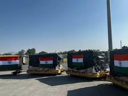 भारत की अफगानिस्तान को मदद जारी, काबुल के हॉस्पिटल को भेजी मेडिकल सप्लाई भारत की अफगानिस्तान को मदद जारी, काबुल के हॉस्पिटल को भेजी मेडिकल सप्लाई