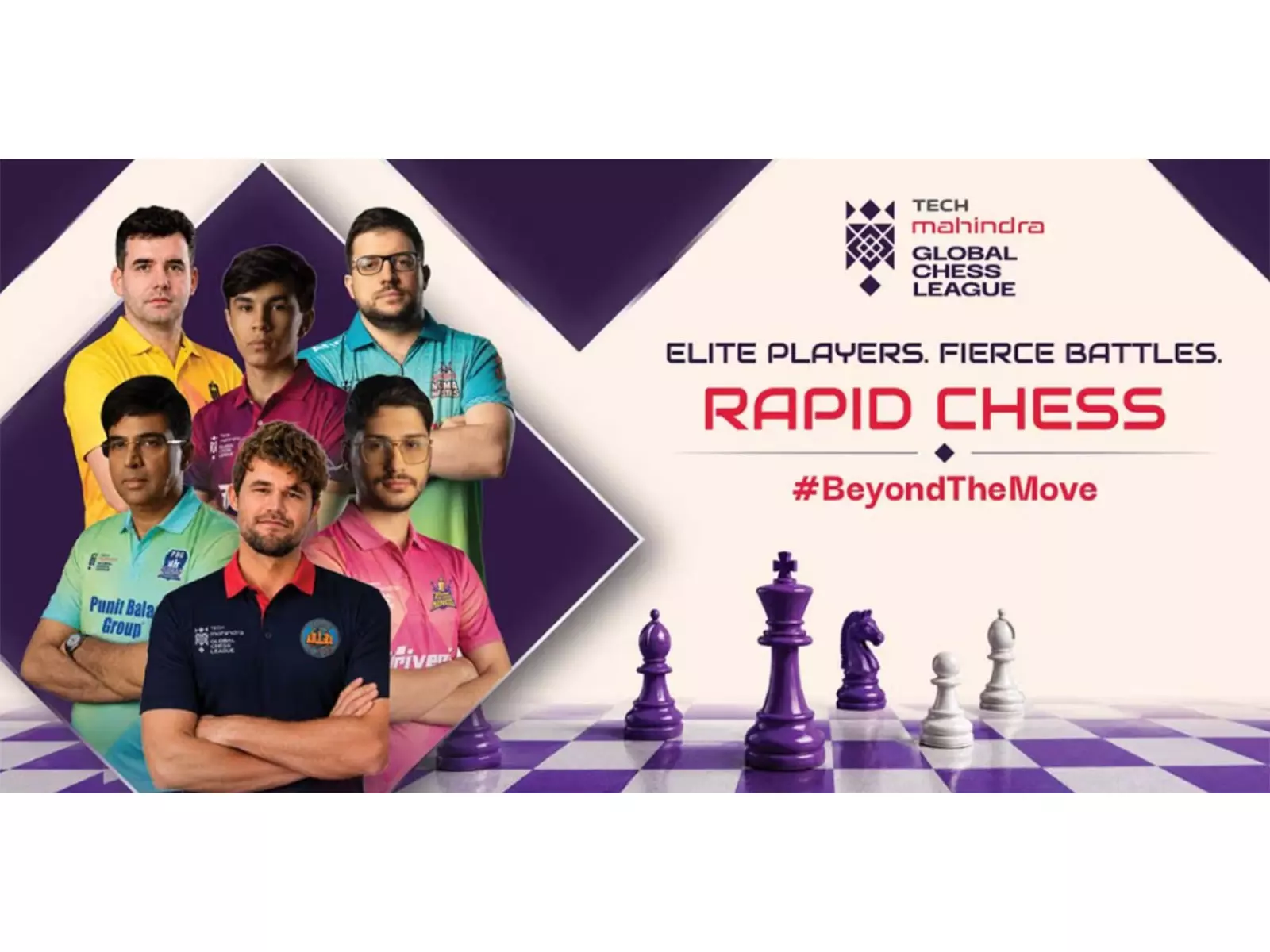 बेंगलुरु में होने वाले GCL सीज़न 4 में अर्जुन एरिगासी और मैग्नस कार्लसन जैसे बड़े स्टार्स शामिल होंगे बेंगलुरु में होने वाले GCL सीज़न 4 में अर्जुन एरिगासी और मैग्नस कार्लसन जैसे बड़े स्टार्स शामिल होंगे
