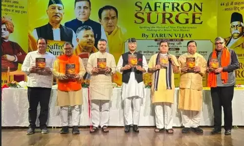 Dehradun: ‘सैफ्रन सर्ज’ संघ के सांस्कृतिक पुनर्जागरण को दर्शाने वाली कृति : डॉ. शैलेंद्र