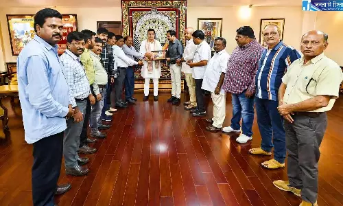 AP के पत्रकारों ने राजस्थान के मुख्यमंत्री और विधानसभा अध्यक्ष से मुलाकात की