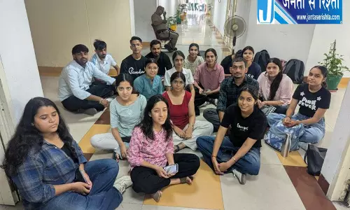 मुरथल टेक यूनिवर्सिटी में सुविधाओं को लेकर प्रदर्शन