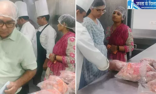 इंदौर के होटल सयाजी में खाद्य सुरक्षा नियमों की अनदेखी, 66 किलो नॉन-वेज सामग्री जब्त