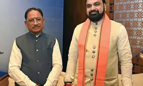 मुख्यमंत्री विष्णुदेव साय ने बिहार के मुख्यमंत्री सम्राट चौधरी से की नई दिल्ली में सौजन्य भेंट