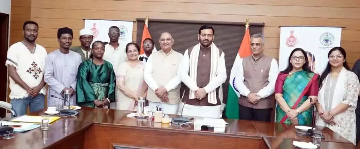 Hisar: एचएयू में विदेशी छात्रों को मिला भारतीय संस्कृति का अपनापन, सीएम सैनी से कही दिल की बात