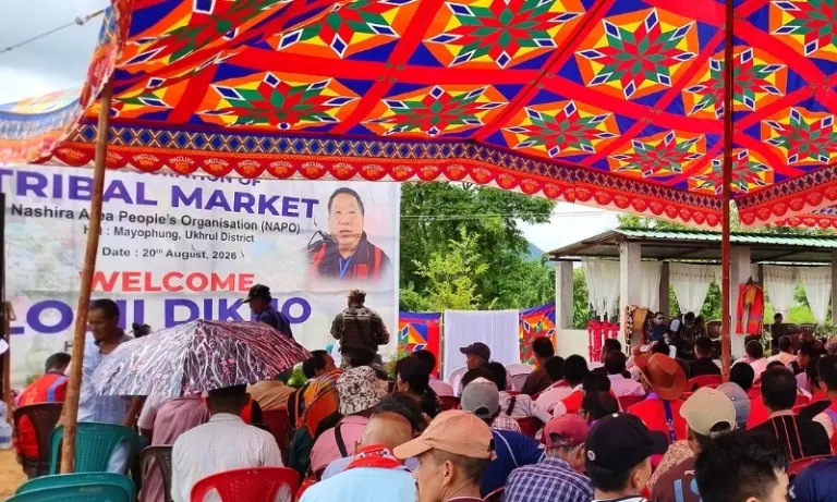 उखरुल में ट्राइबल मार्केट शुरू: डिप्टी CM लोसी दिखो ने किया उद्घाटन
