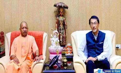 जापान संग बढ़ेगी यूपी की साझेदारी CM योगी से राजदूत ने की मुलाकात