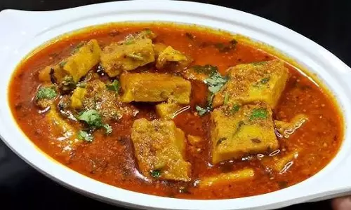 डिनर के लिए परफेक्ट: सरसों के स्वाद वाली बेसन की सब्जी