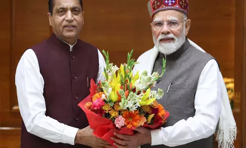 PM मोदी से मिले जयराम ठाकुर हिमाचल विकास मुद्दों पर हुई चर्चा PM मोदी से मिले जयराम ठाकुर हिमाचल विकास मुद्दों पर हुई चर्चा