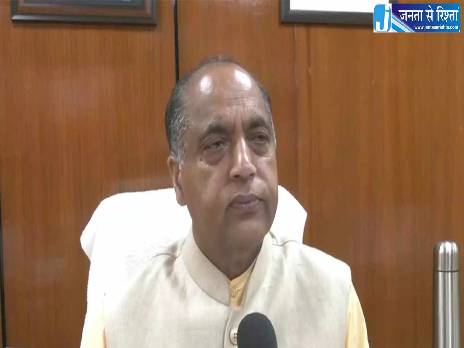 वंदे मातरम पर जय राम ठाकुर ने कांग्रेस पर साधा निशाना वंदे मातरम पर जय राम ठाकुर ने कांग्रेस पर साधा निशाना