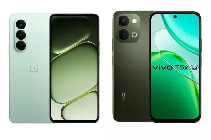 Moto G Max, Vivo T5x 5G या OnePlus Nord CE6 Lite: कौन बेहतर? Moto G Max, Vivo T5x 5G या OnePlus Nord CE6 Lite: कौन बेहतर?